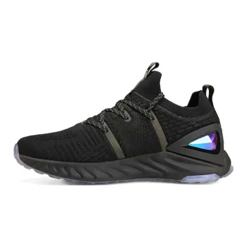 HEIYIREN PEAK Taichi PLUS Cushioning Anti Slip And Wear Resistant Low Top Running Shoes Black