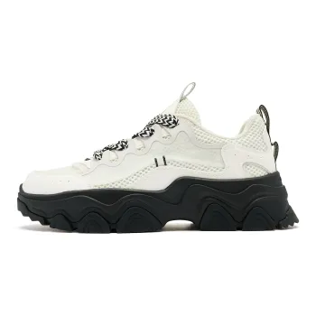 QIAODAN Elephant Casual Shoes Women's Low-Top Ivory/Black