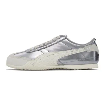 PUMA Bella Anti Slip Wear Resistant Low Top Casual Shoes Unisex Silver