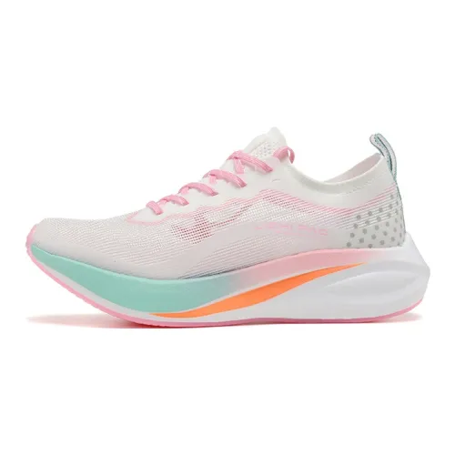 LIZHIPAO Running Shoes Unisex Low Top Mismatched Color/Neon White, Pink, Blue