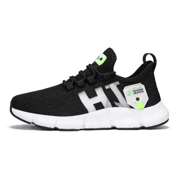 HLA JEANS Cushioning Abrasion Resistant Breathable Low Top Running Shoes Unisex