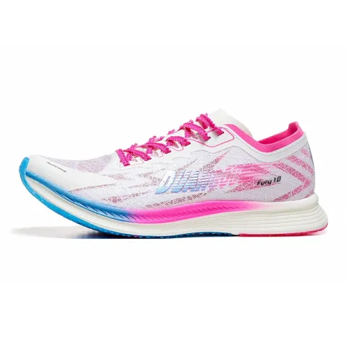 DUANGOU Running Shoes Unisex Low Top White/Blue/Mismatched Color