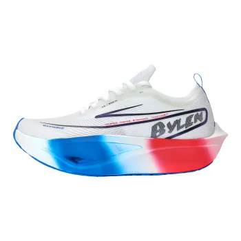 BYLEN Running Shoes Unisex Low Top Red, Blue