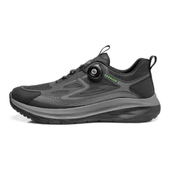 Strongman Running Shoes Men Low-Top Black
