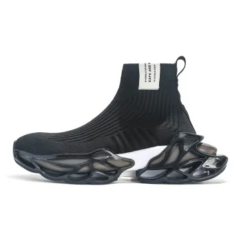 DAFK Cushioning, Abrasion Resistant, Breathable, Height Increasing High Top Running Shoes Men's