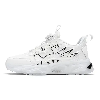 OUGLEMEN Anti-Slip Wear-Resistant Low-Top Running Shoes Men's