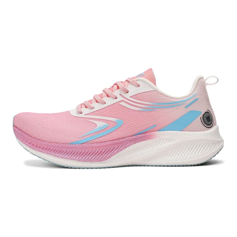 IWZI Running Shoes With High Visual Appeal Unisex Blue Pink Mismatched Color-0