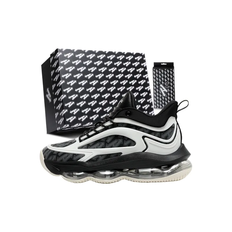 N·HOT Height Increasing Breathable Slip-Resistant Mid-Top EVA Air Cushion Rubber Casual Running Shoes Unisex-1