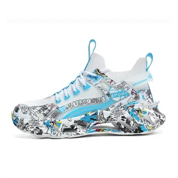 MABEL&CO Cushioning Rebound Height Increasing Wear-Resistant Lightweight Slip-Resistant Low-Top Running Shoes Unisex