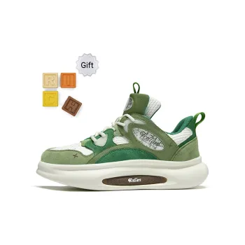 TCELLARS Cushioned Slip Resistant Abrasion Resistant Low Top Sports Casual Shoes Unisex Avocado Green