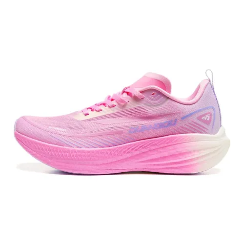 DUANGOU Running Shoes Unisex Low Top Blue Pink/Mismatched Color