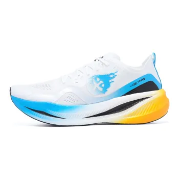 BMAI Carbon FLY Low Top Running Shoes Men's True Fire Mismatched