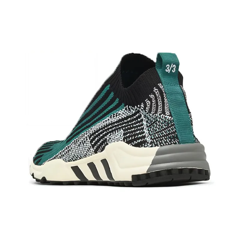 Adidas Eqt Support Sock Core Black Sub Green-3