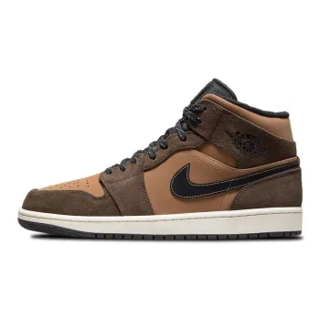 JORDAN 1 Mid Se Dark Chocolate