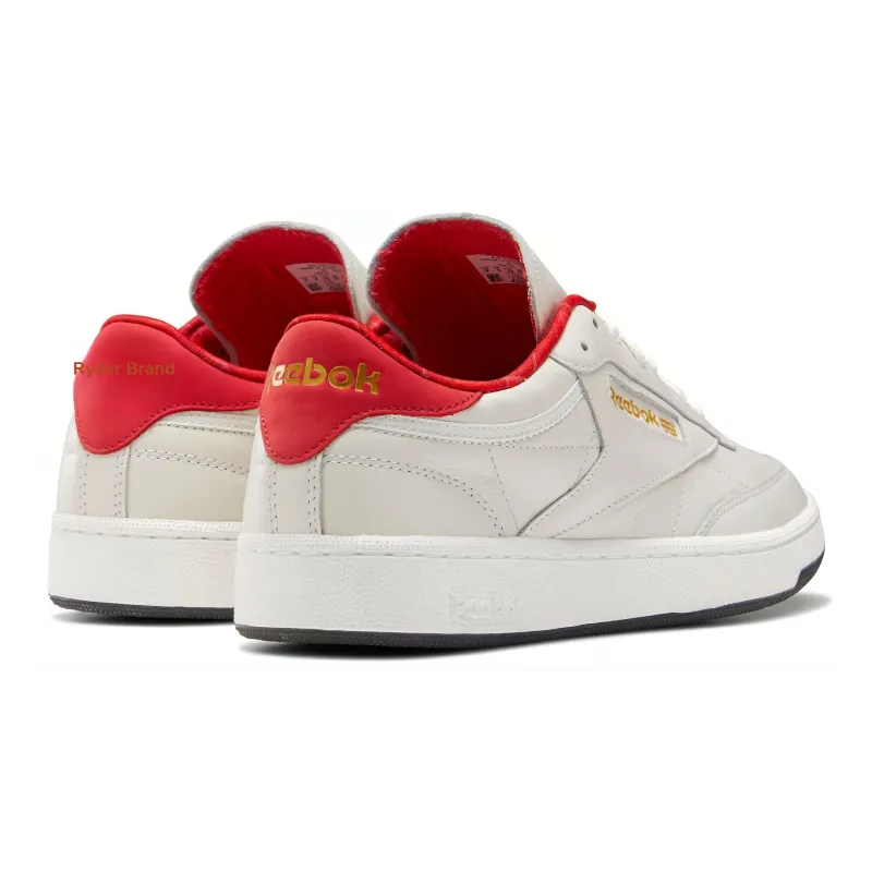 Reebok Club C 85 Sneakers White/Red/Yellow-3