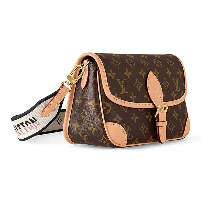 LOUIS VUITTON Diane Satchel Monogram Brown/Beige/Multi-1