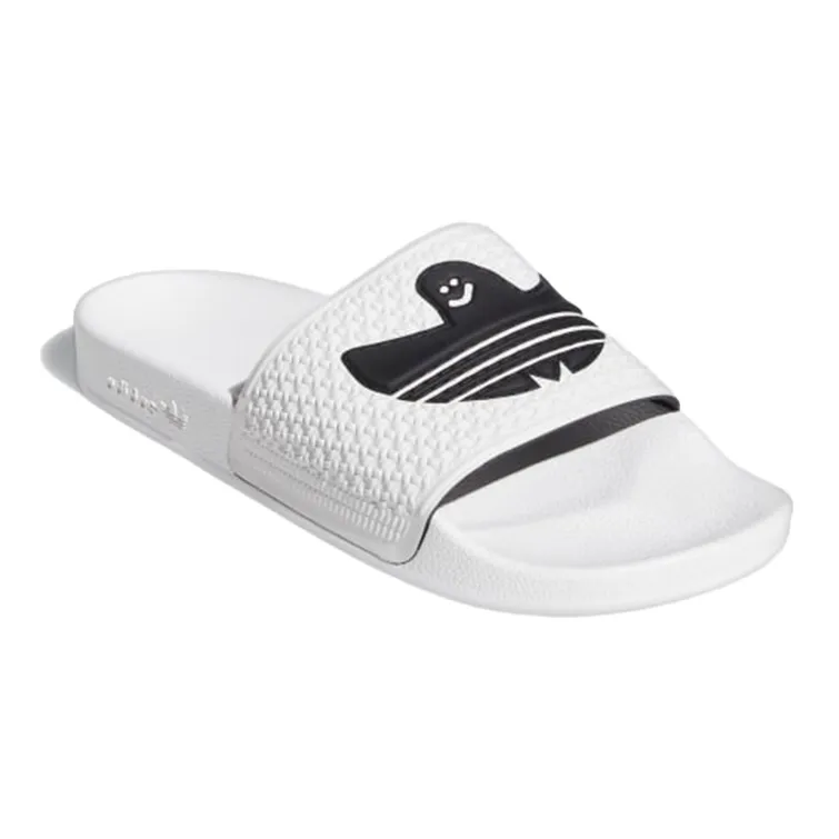 Adidas Shmoofoil Slide Mark Gonzales White Black-2