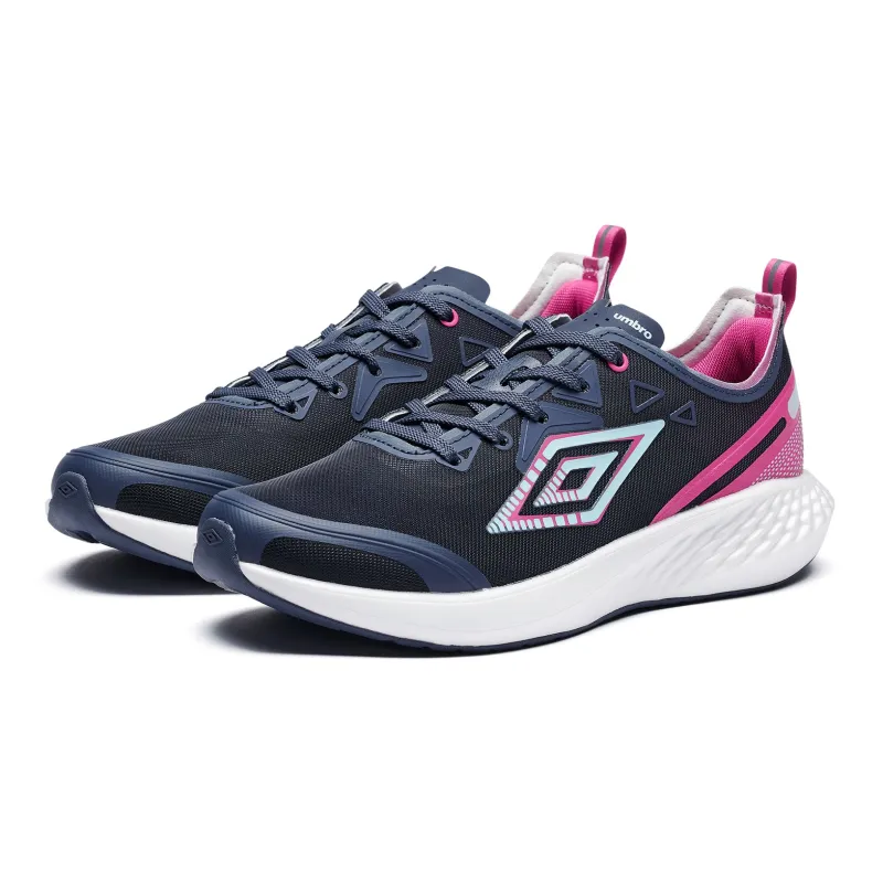 Umbro FLEX Cloud Wing Anti-Slip Wear-Resistant Low-Top Running Shoes Women's Purple-2