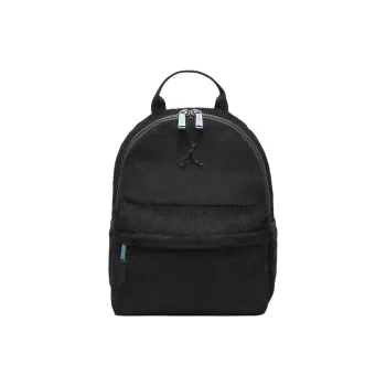 Jordan Cotton Corduroy Fabric Backpack Mini Men's Black