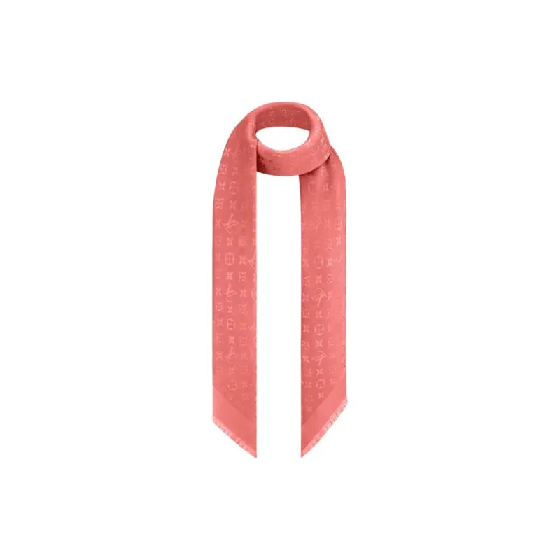LOUIS VUITTON Shawls Unisex Red-1