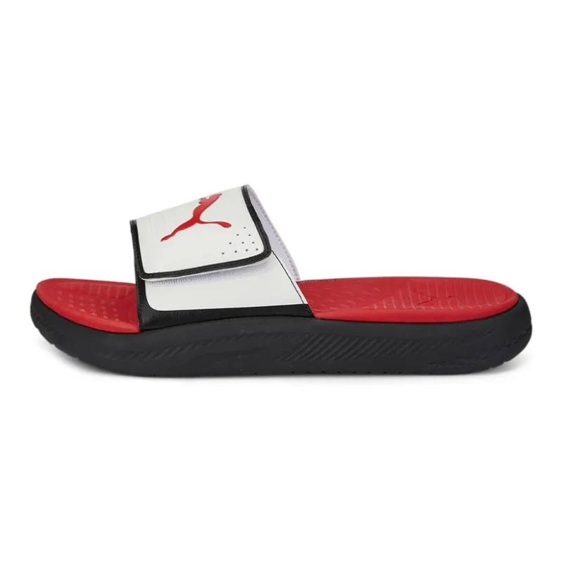 PUMA Softride Slide 'White Black Red'-0