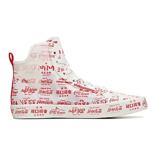 Coca Cola x Anta Life Collection EVA Slide Slippers Mens Left Black Right Red