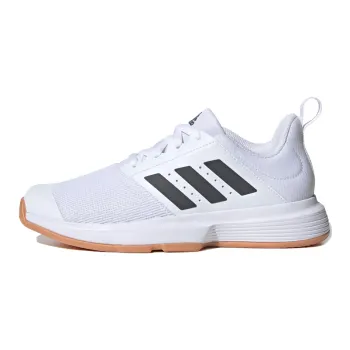 Adidas Essence Indoor Low Tops Badminton Shoe Unisex White
