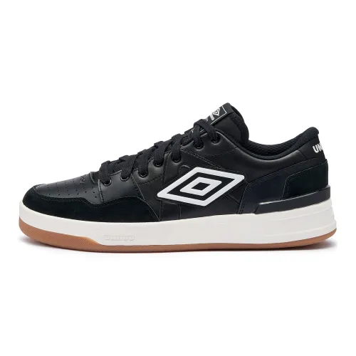 Umbro Durable Breathable Low-Top Skateboard Shoes Men's Black