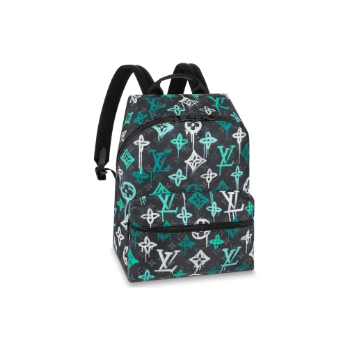 LOUIS VUITTON Discovery Backpack Lv Graffiti Multicolor