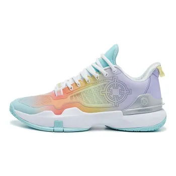RIGORER Hydrogen 2 Hot Air Balloon Low Top Basketball Shoes Men's Crystal Purple Lake Green Upgraded