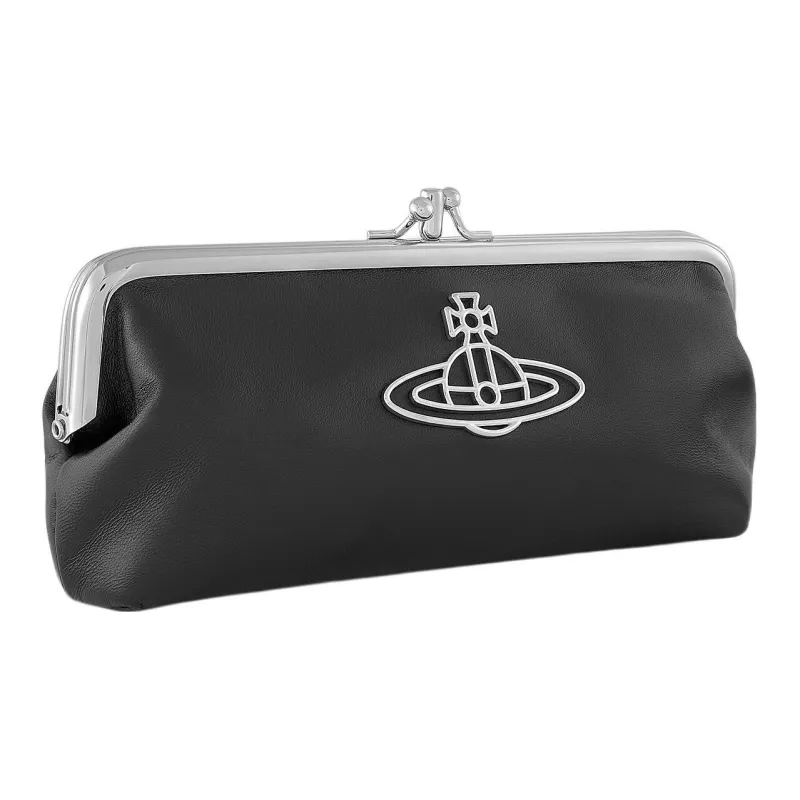 Vivienne Westwood Lambskin Wallet Women's Black-2