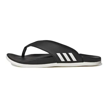Adidas Adilette Comfort Flip Flops Core Black Core White