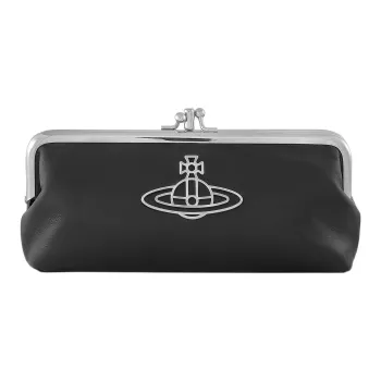 Vivienne Westwood Lambskin Wallet Women's Black