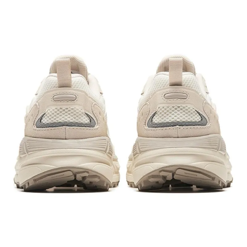 Anta Engine Wear Resistant Low Top Casual Shoes Women's Beige-3