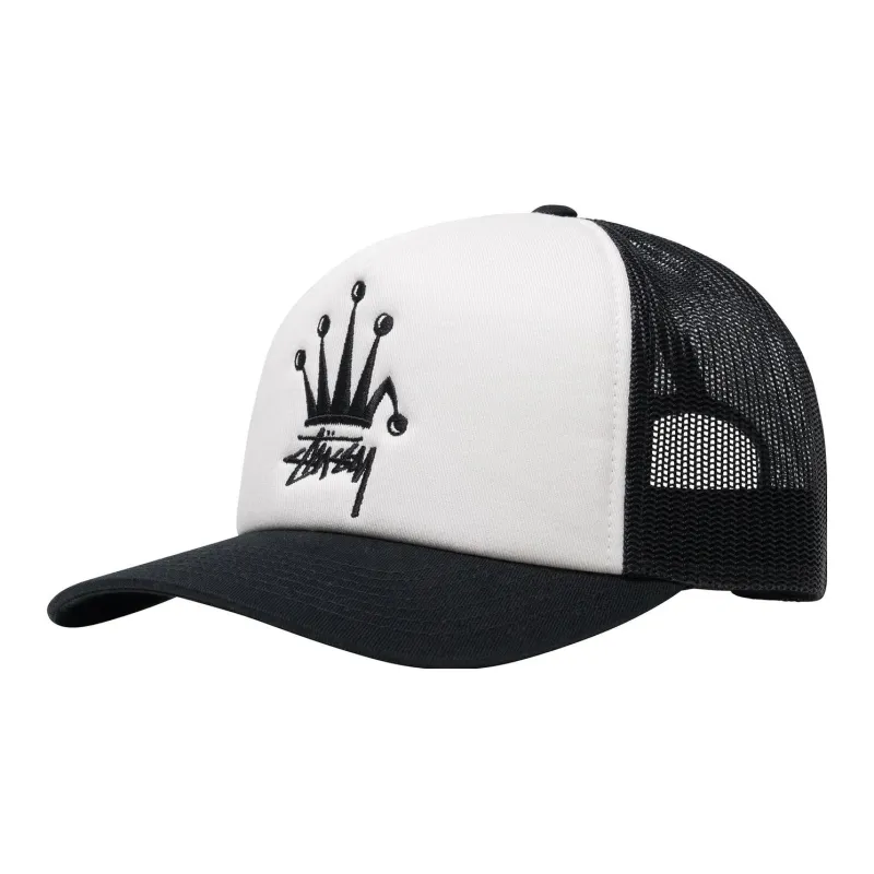 Stussy Crown Stock Trucker Cap-0