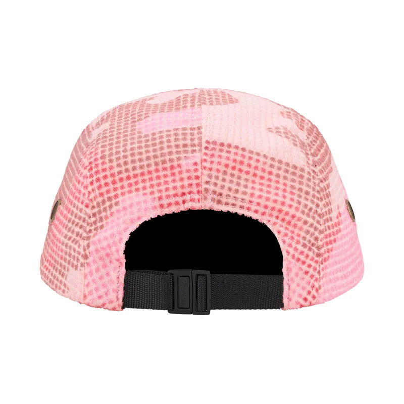 Supreme Camo Grid Velvet Camp Cap-8