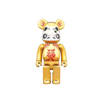 BE@RBRICK Daruma Gold Plating Fukuiri