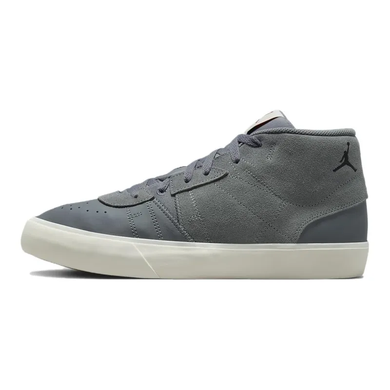 Jordan Series Mid Cool Grey Sail University Red Black-0