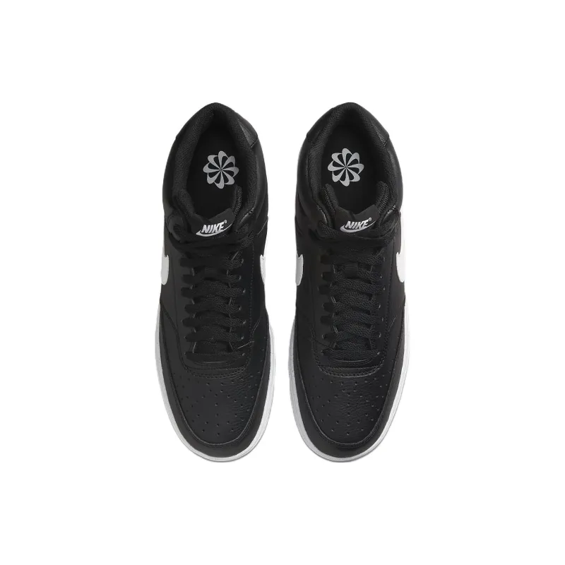 Nike Court Vision Mid Next Nature Black White-3