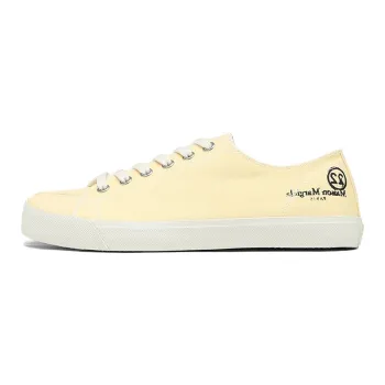 Maison Margiela Tabi Low Top Stylish Skateboarding Shoes Men's Light Yellow