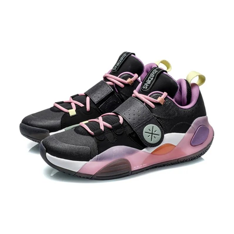 LiNing All City8 All City 8 Cushioning Anti-Slip And Wear-Resistant Low-Top Basketball Shoes Black-2