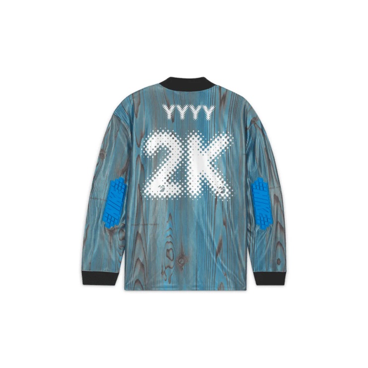 Off white Nike X Off White Football Jersey Men Blue XXL