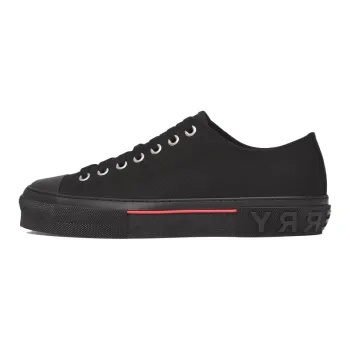Burberry Low Top Stylish Skateboarding Shoes Men's Black