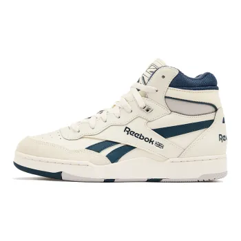 Reebok BB 4000 Mid Vintage Chalk Hoops Blue