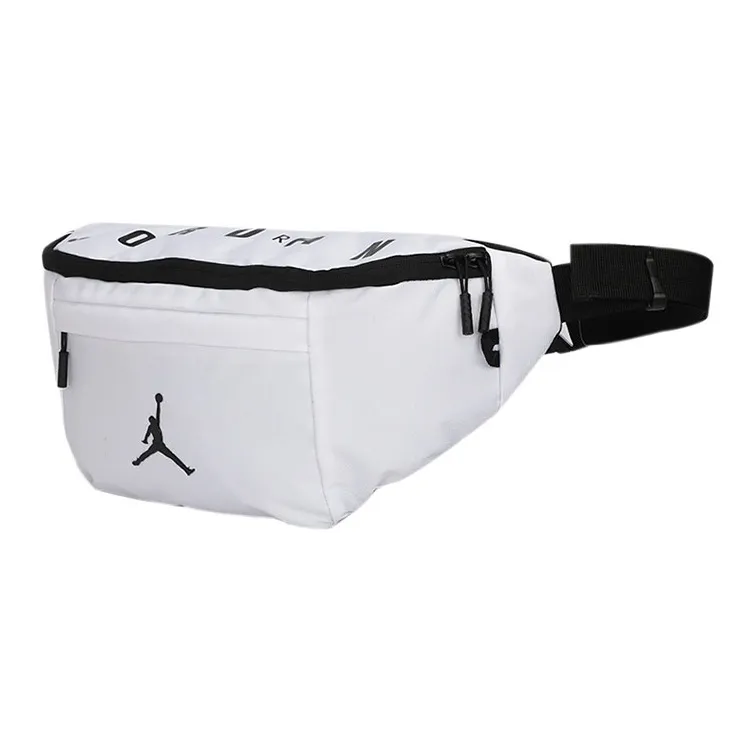 Jordan Polyester Crossbody Bags Fanny Pack Regular Unisex White-1