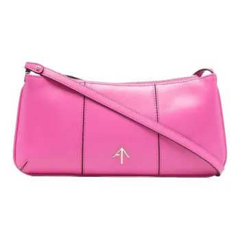 Manu Atelier Calfskin Shoulder Bag Women's Pink