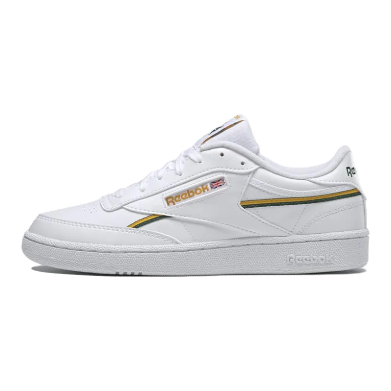 Club C Reebok 85 Vegan 'White Green Gold'-0