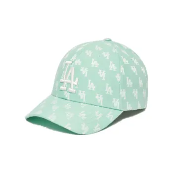 MLB MONOGRAM Reading Collection Green Baseball Caps Unisex