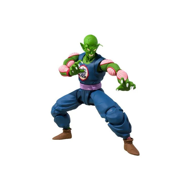 BANDAI S.H.Figuarts Dragon Ball Piccolo Daimao King Piccolo Action Figure Blue & Green-0
