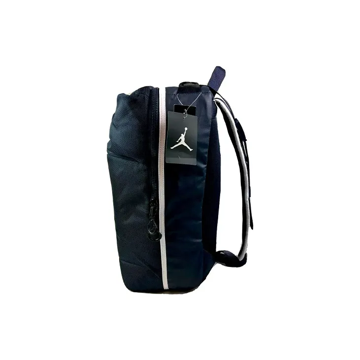 Jordan Polyester Backpack Regular Unisex Navy Blue-2